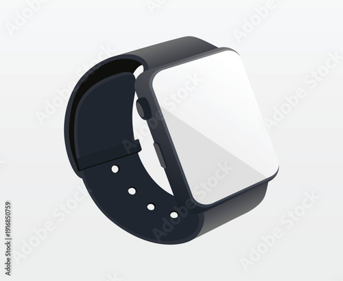 3d realistic smart watch