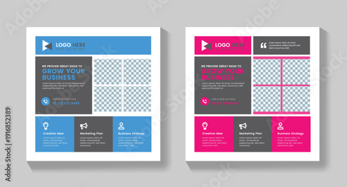 Professional Corporate Flyer Template, New Business Flyer Template, Creative Business Idea Social Media Post Template, Print Ready , Marketing Agency Social Media Post Template, 