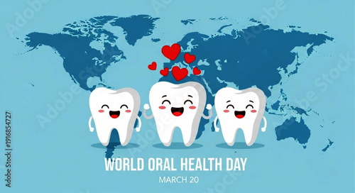 Celebrating World Oral Health Day with Happy Teeth and a Global Reach on March 20