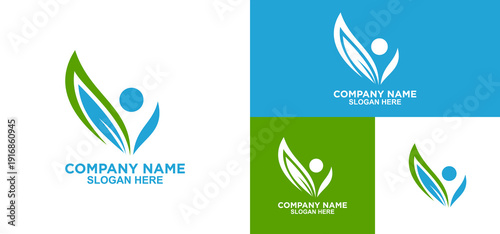 Nature Growth Human Logo