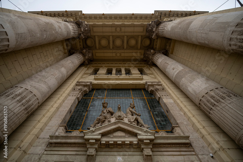Abandoned Palace in Budapest, Hungary – Derelict Historic Television Headquarters, Urban Decay Architecture, Forgotten Cultural Landmark, Empty Neo-Renaissance Building Exterior