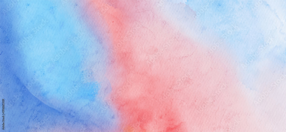 Fototapeta premium Abstract watercolor paint Background. Design banner element. Vector illustration