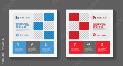 Modern Business Flyer Template, Minimal Corporate Flyer Template, Social Media Post Template , Facebook Post, ,LinkedIn