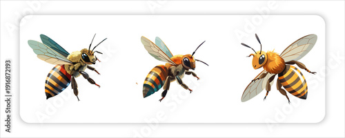 Hand-Drawn Flower with Text Labels Birth April Month Flowers with Eggs, Birds, Cartoon Bees, Flourish,  Rabbits, Script