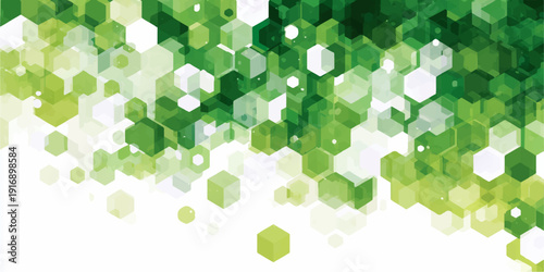Abstract Geometric Hexagon Pattern. Minimalistic hexagon pattern in white and gray on background