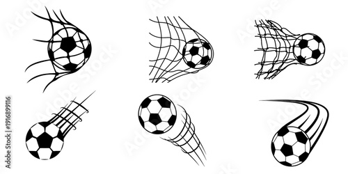 vector soccer ball illustration design