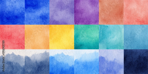 Assorted brown paper bags arranged in a collage on a white background