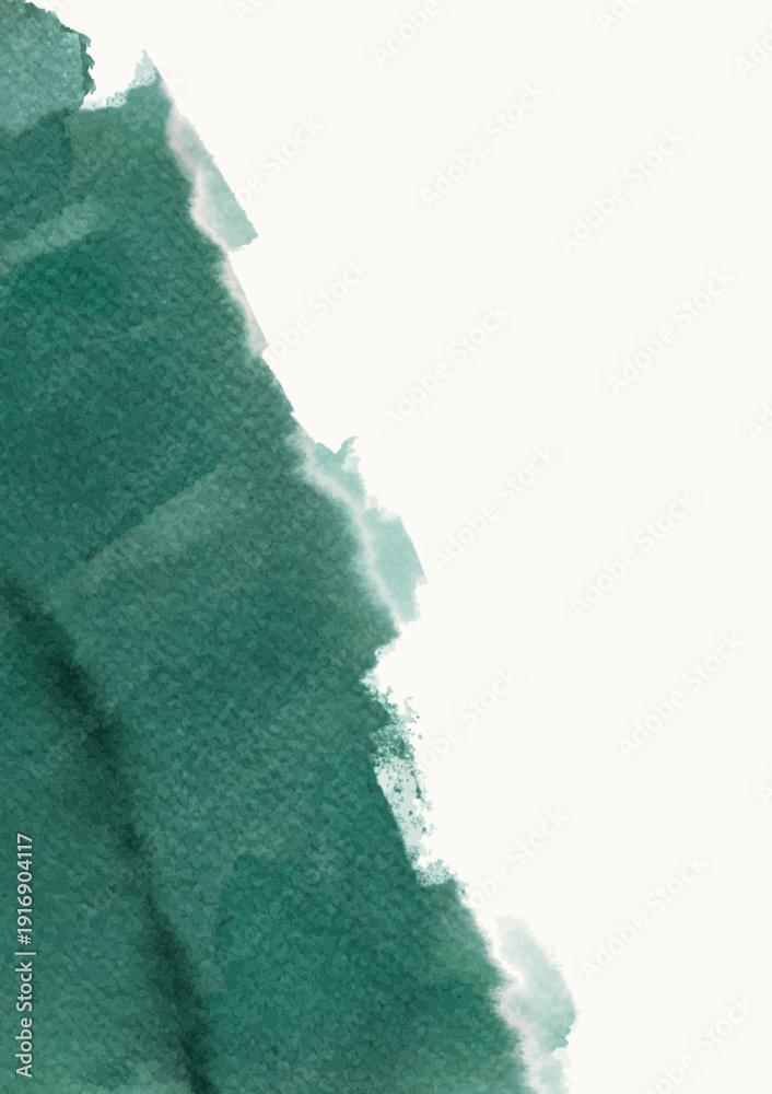 Fototapeta premium Abstract watercolor texture, creating a natural, organic background with soft transitions and artistic paper grain. vector