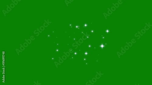 Wallpaper Mural Glowing glitter sparkle burst overlay, blinking retro vector stars and shiny magic particle trail, cartoon smoke explosion and manga flash pop animation with twinkling starlight on green screen. 4K Torontodigital.ca