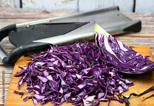 Kapusta czerwona szatkowana