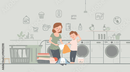 A serene minimalist scene with a stool beside a bookshelf, perfect for home decor inspiration.