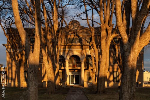 Historic Parmer County Courthouse in Farwell, Texas