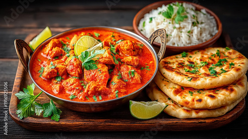 Chicken balti - a spicy cur...
