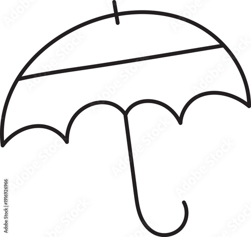 Wallpaper Mural umbrella Icon. Torontodigital.ca