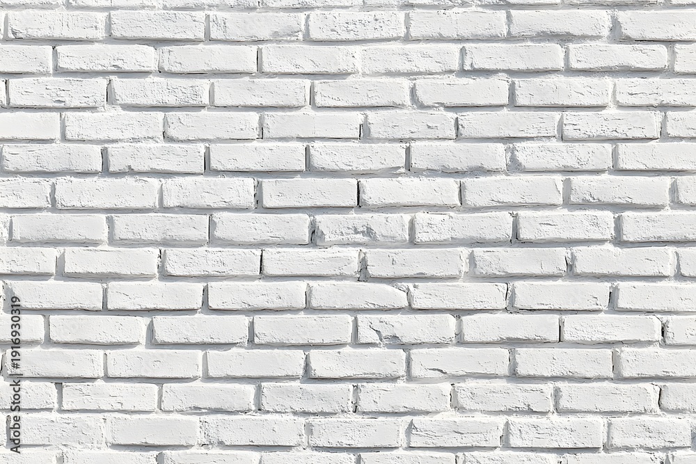 Obraz premium Brick wall texture background, offering a classic aesthetic, perfect for various design applications. The intricate details of each individual brick showcase a timeless appeal