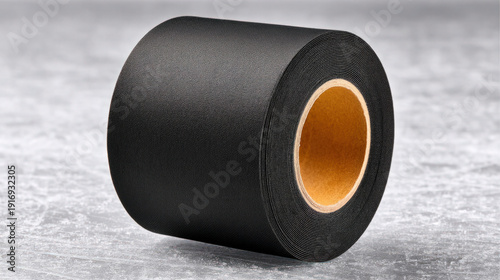 Roll of black hockey stick ...