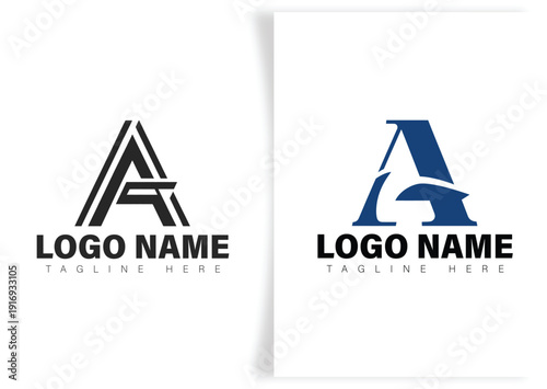 Modern Letter A Logo Designs for Branding and Corporate Identity