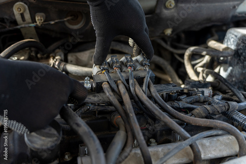 Foto Fuel Rail Service Process