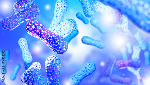 Canvas Print Microbiology, medical research
