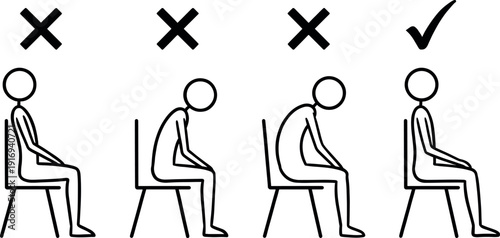 Versatile megaset of black stick figure icons and minimalist silhouettes depicting diverse human actions, fitness exercises, gym workouts, yoga poses, and everyday life activities.