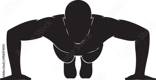 vector illustration of a male hand holding something