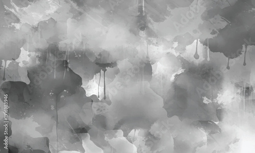 Smoky Abstract Design with Rough Overlay Texture