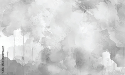 Smoky Artistic Illustration with Layered Grunge Detail