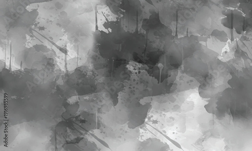 Ink Washed Canvas with Deep Shadow Atmosphere