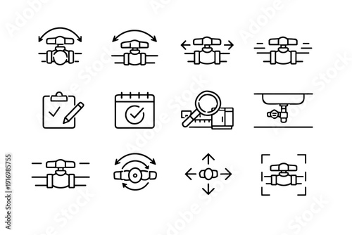 Prevention blocked access vector correction generation valve image cleaning calm icon supplies