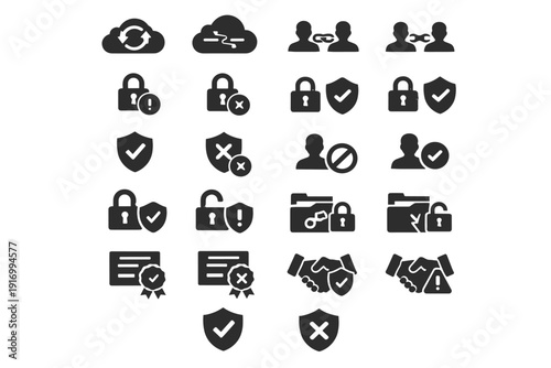 Insecure connected trust backup vector generation key icon required passed expired simple