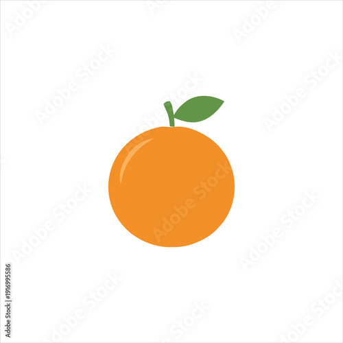 orange fruit with leaves