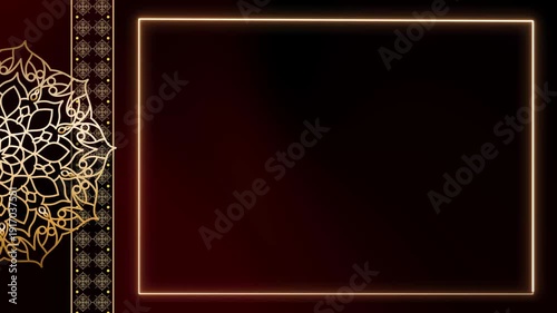 Subtle Glow Gilded diwali Exotic Ornament Background