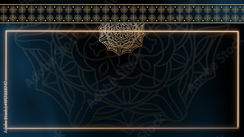 Subtle Glow Oasis diwali Ethnic Tribal Pattern
