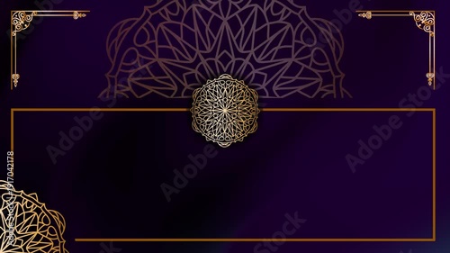 Subtle Motion Glacier Gold Beauty Celebration Motion