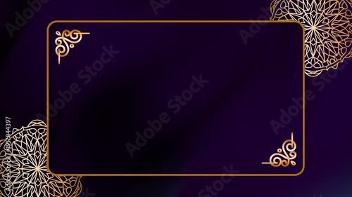 Subtle Motion Prism luxury gold Royal Pattern Motion