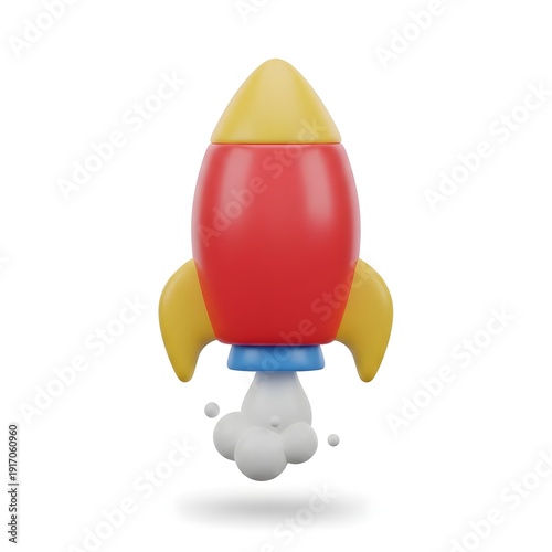 easter egg on white background