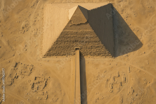 Ramp Pyramid of Giza Egypt