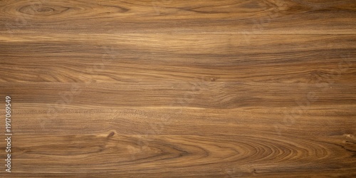 Canvas Print Natural medium brown walnut wood grain texture background