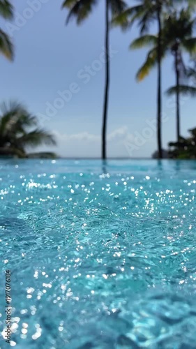Tropical Resort Infinity Pool