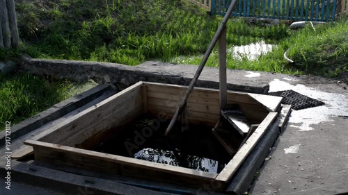 Wallpaper Mural Small girl is immersed in an holy font-well Torontodigital.ca