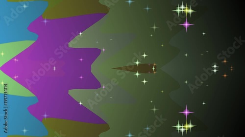 background motion 4K abstract background with stars