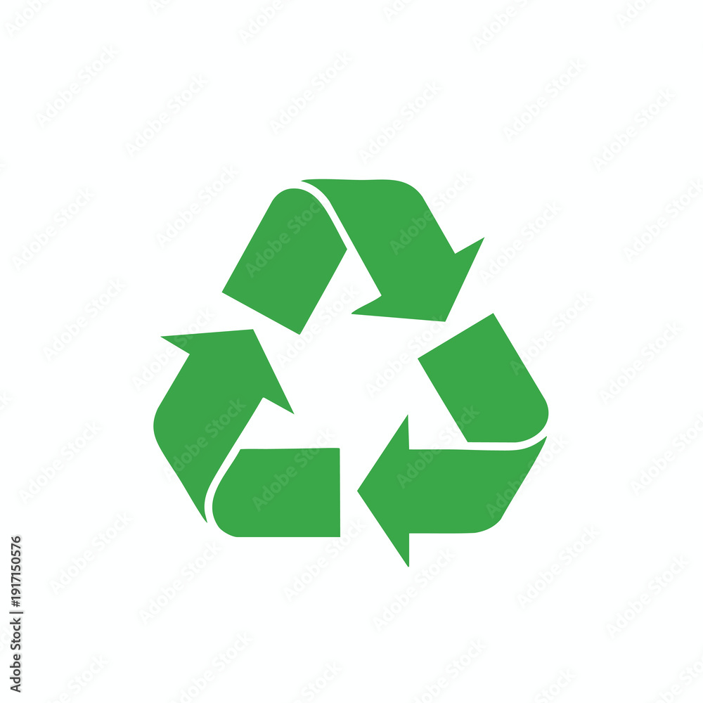 Fototapeta premium Eco Friendly Recycling Symbol for Sustainability and Environmental Conservation