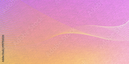 Abstract Wavy Lines and Gradient A minimalist composition showcasing flowing, dynamic lines and a soft gradient of colors, evoking a sense of fluidity and artistic expression.