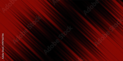 Halftone dots red and blue color pattern gradient grunge texture background. Dot pop art comic sport style vector illustration. modern background