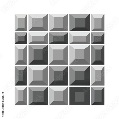 3D Cube Pattern Background