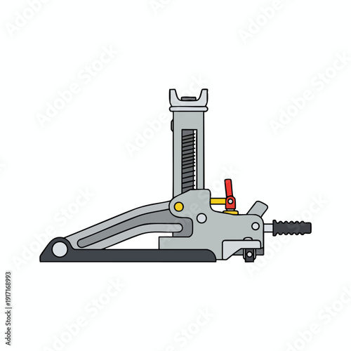 Car Jack Tool Illustration