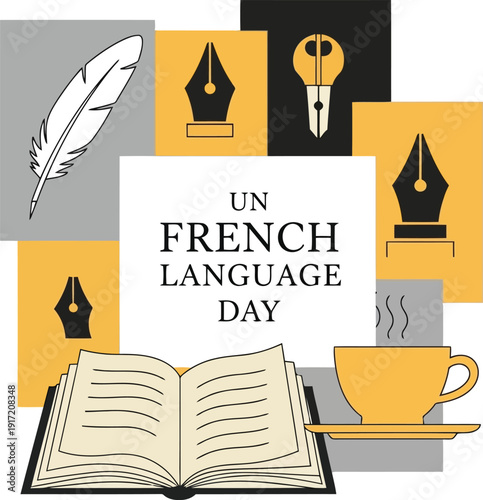 Celebrate French Language Day with Creative Designs and Educational Themes