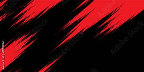 Vector transition in the colors of Germany and Belgium with lines in a retro style. Modern striped pattern. For covers, advertising. Abstract red black vector background.