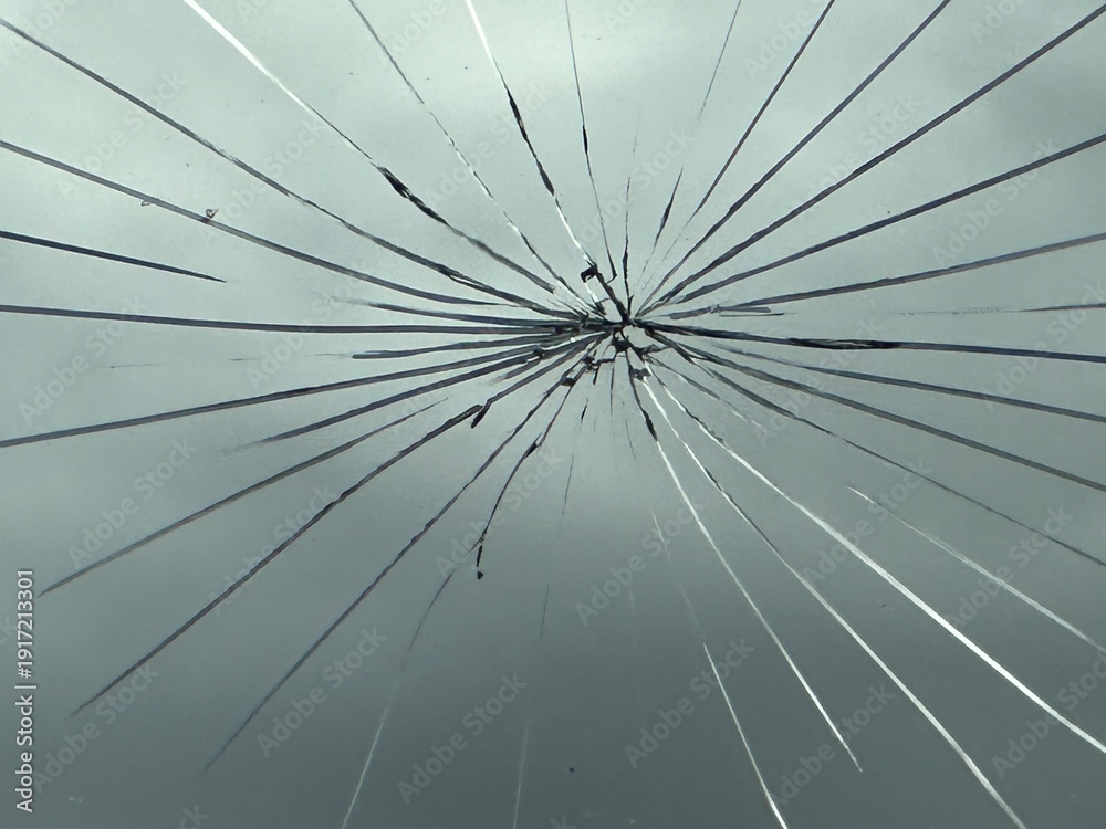 Obraz premium broken glass background