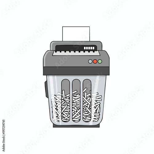 Office Shredder Machine for Document Destruction